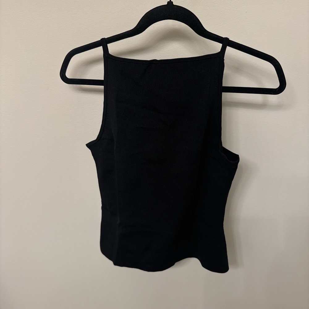 Black Women's Sleeveless Top